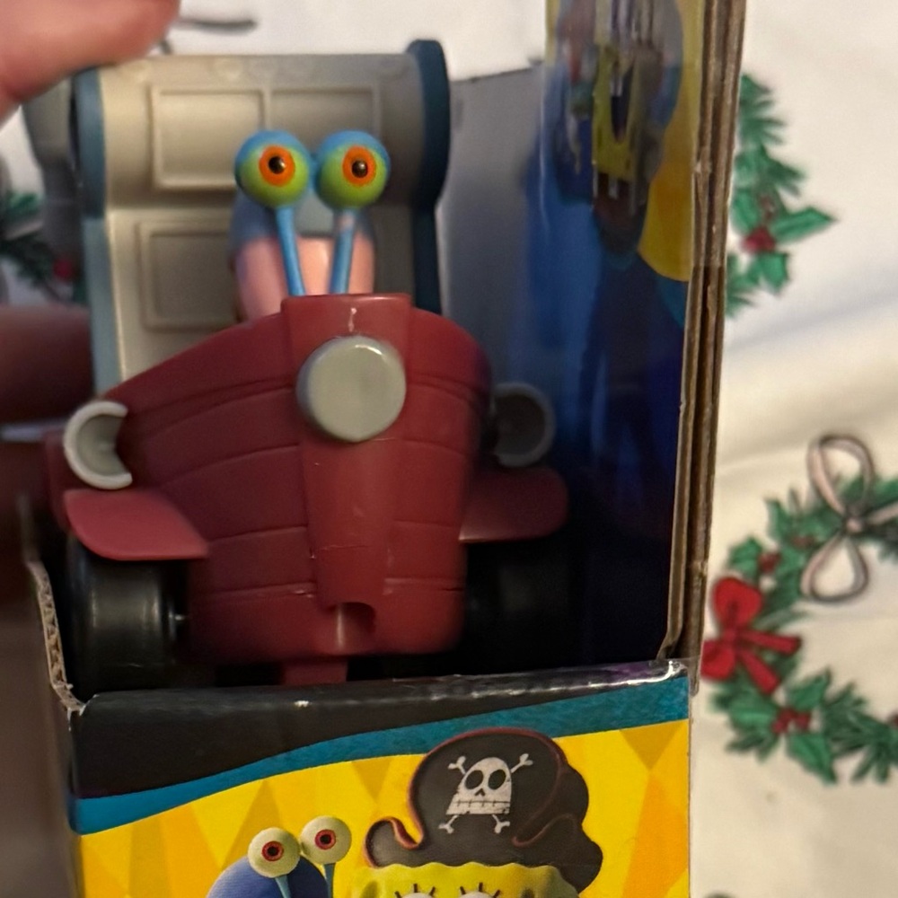Nickelodeon Red and Blue Snail Action Figure